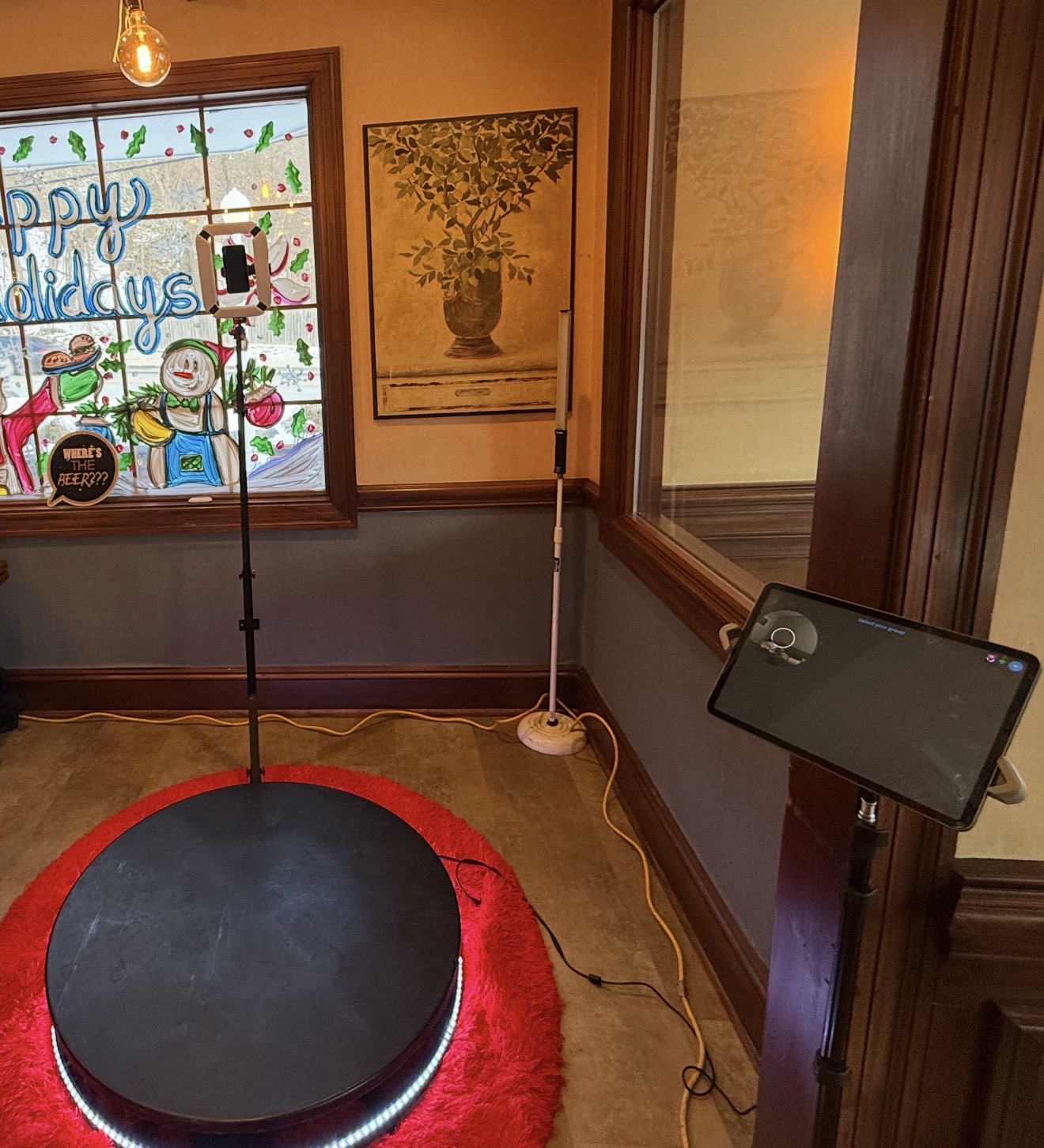 Platinum 360 video booth package